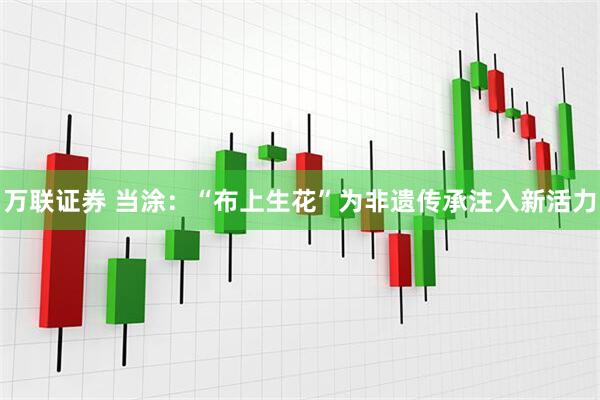 万联证券 当涂：“布上生花”为非遗传承注入新活力