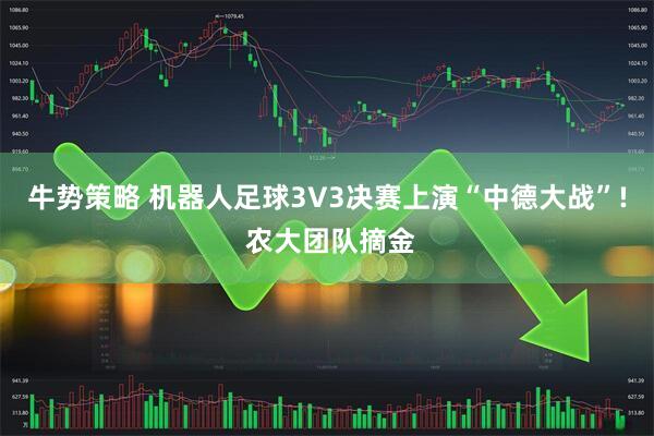 牛势策略 机器人足球3V3决赛上演“中德大战”! 农大团队摘金