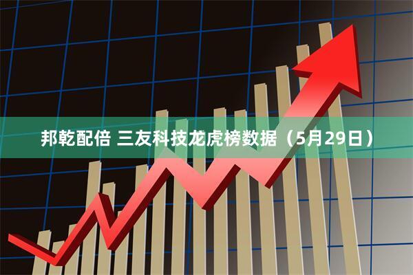 邦乾配倍 三友科技龙虎榜数据（5月29日）